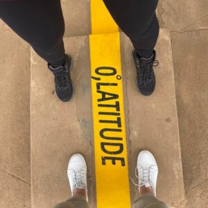 STAND AT THE EQUATOR
