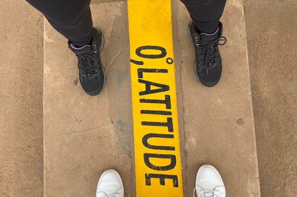 STAND AT THE EQUATOR