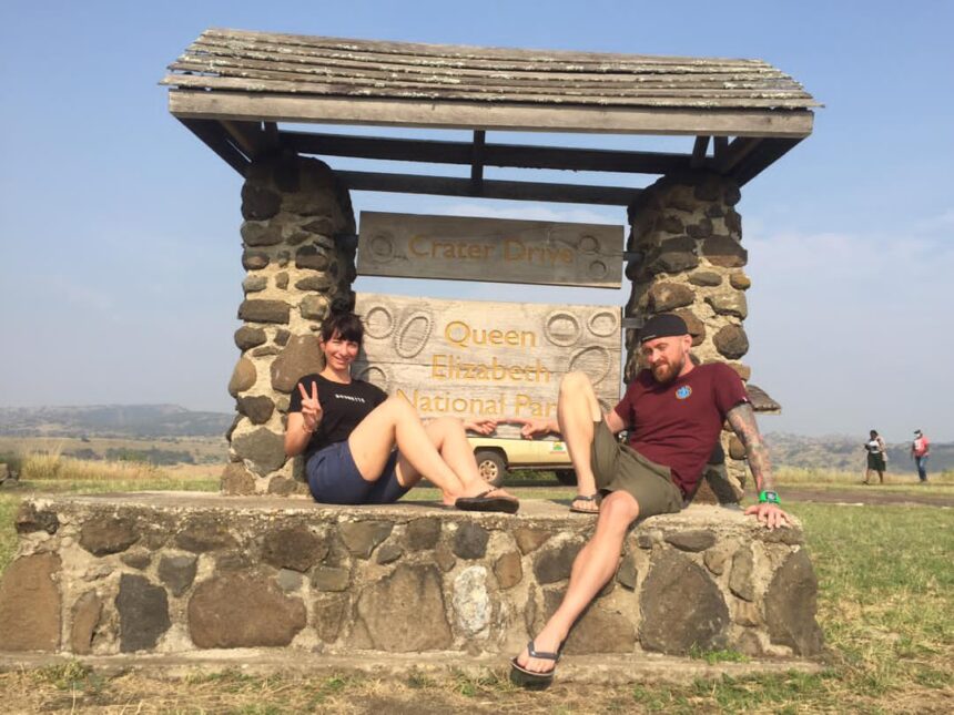 THE QUEEN ELIZABETH NATIONAL PARK CRATER DRIVE